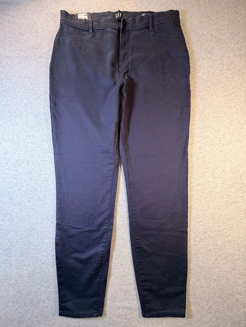 Gap Women's 14 Stretch Skinny Navy Blue Casual Pants
